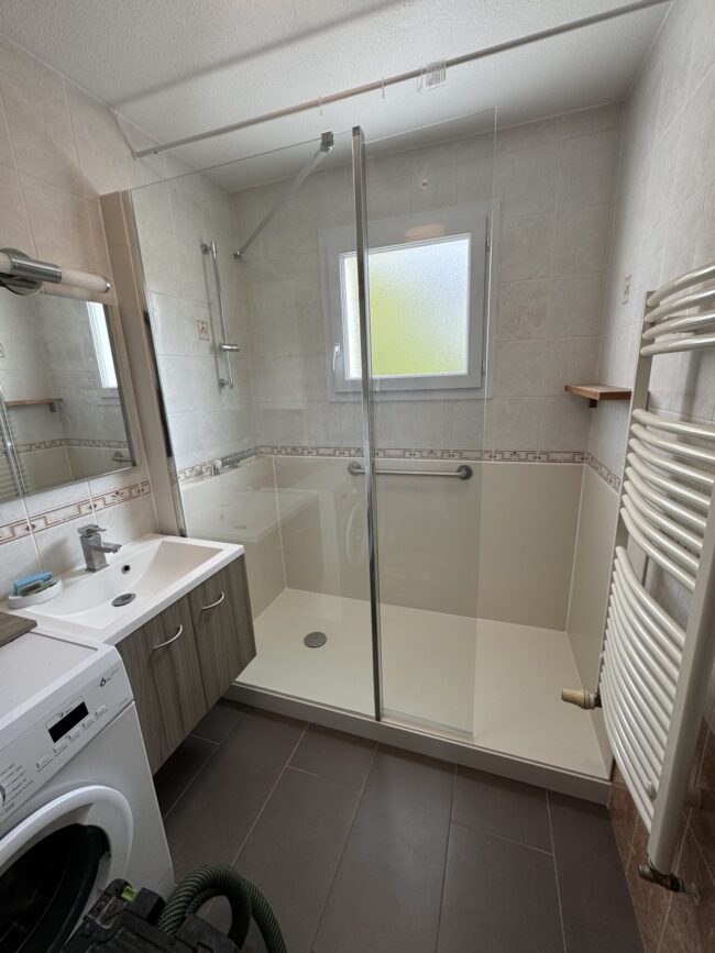 Rénovation baignoire en douche