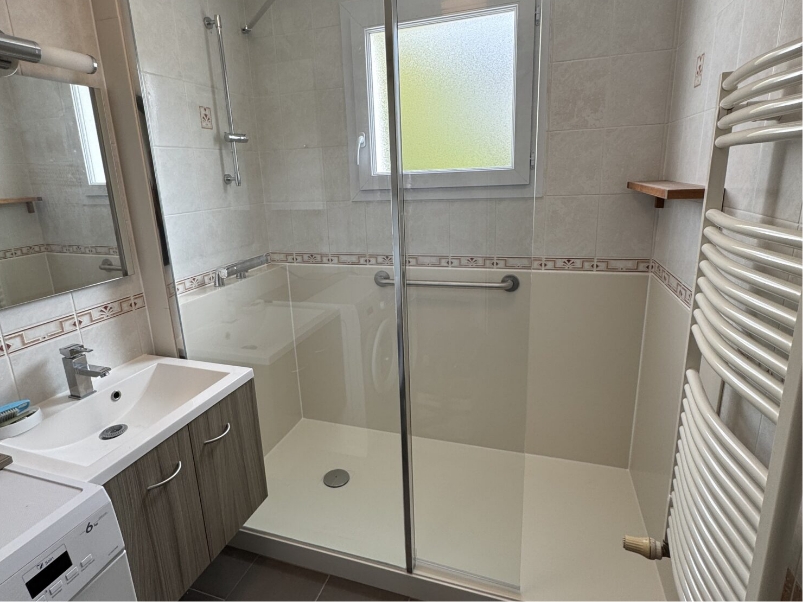 Transformation baignoire en douche