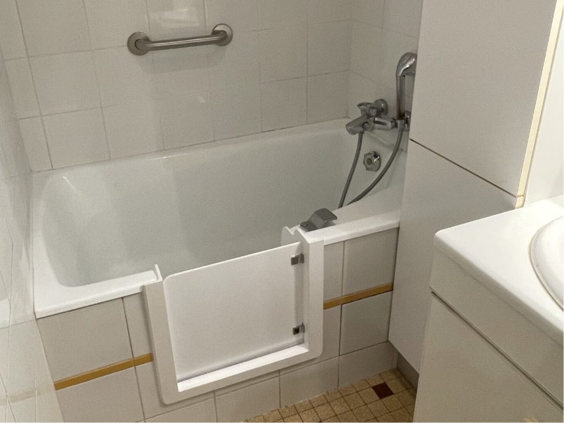 Transformation baignoire en douche